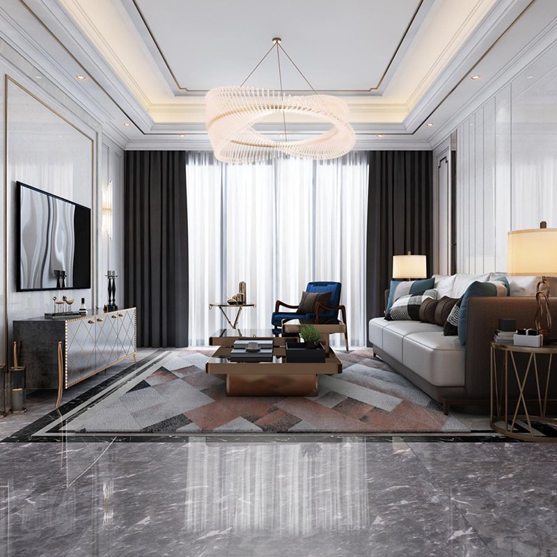 One-stop Solution Architecture Design Luxury Villa Home Decor 3d Rendering Modern Interior Design