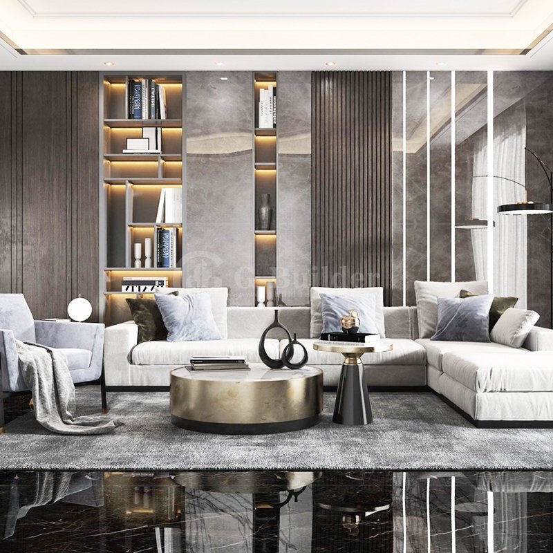 One-stop Solution Architecture Design Luxury Villa Home Decor 3d Rendering Modern Interior Design