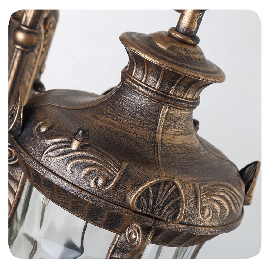 New High Quality Aluminium Classical Modern Indoor Loft Antique Vintage Garden LED Outdoor Wall Light Lighting Lamp