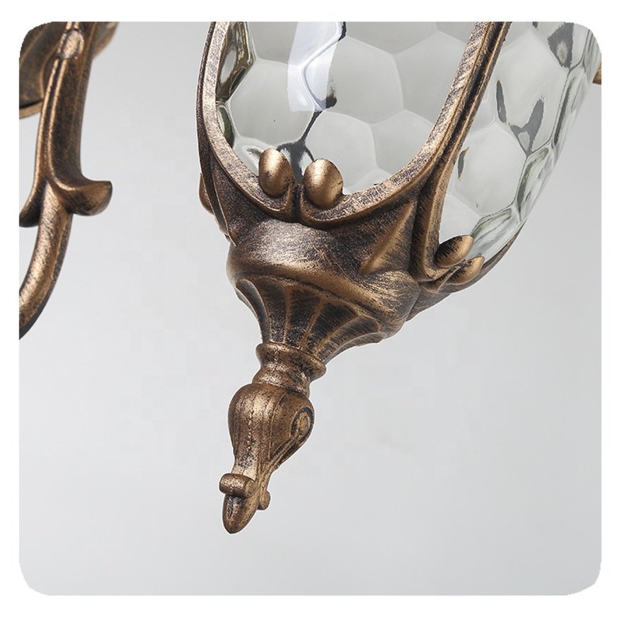 New High Quality Aluminium Classical Modern Indoor Loft Antique Vintage Garden LED Outdoor Wall Light Lighting Lamp