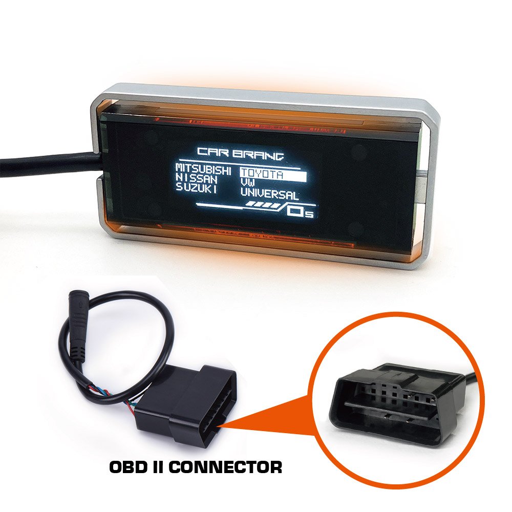 Automotive Aftermarket Can Bus Obd2 Digital Meter Gauge Multi Functional Display