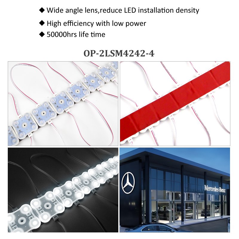 High Brightness 2835 CE Waterproof LED Modules Outdoor 3 Injection Channel Letter Backlight 12V 3 Channel Led Modules