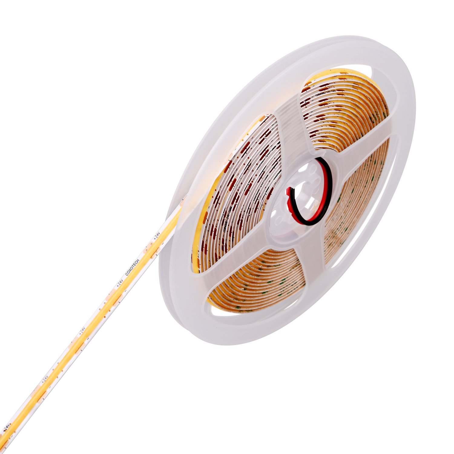 COXO Mini Cut Cob Led Strip Light Ce Rohs ul Ra90 5mm 4mm 3mm ultra Thin Mini Cob Led Strip