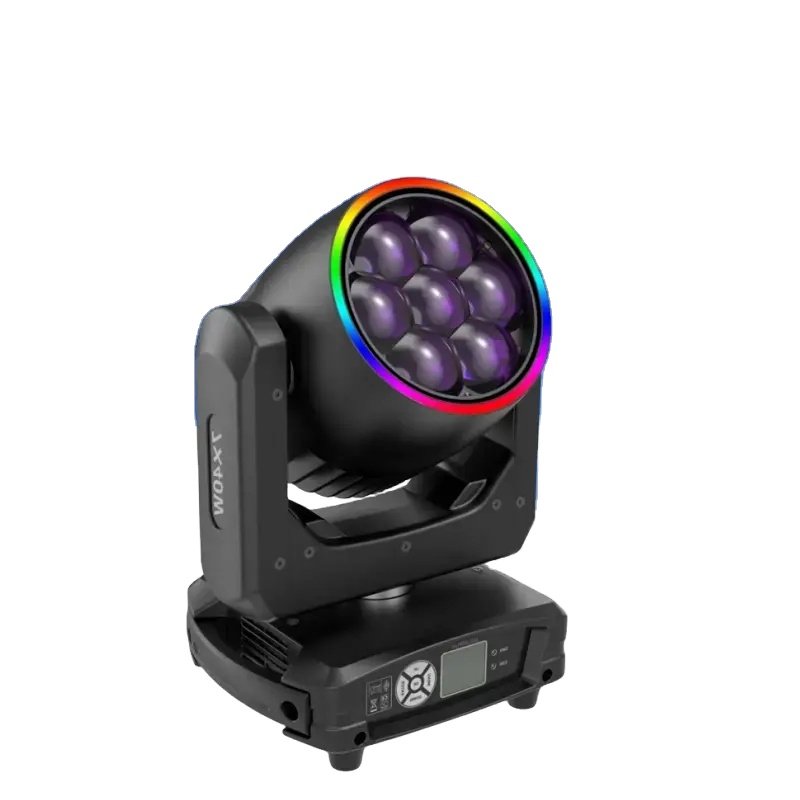 New 7X40W Rgbw 4in1 Bee Eyes Moving Head Light With Pixel Control for Disco Dj