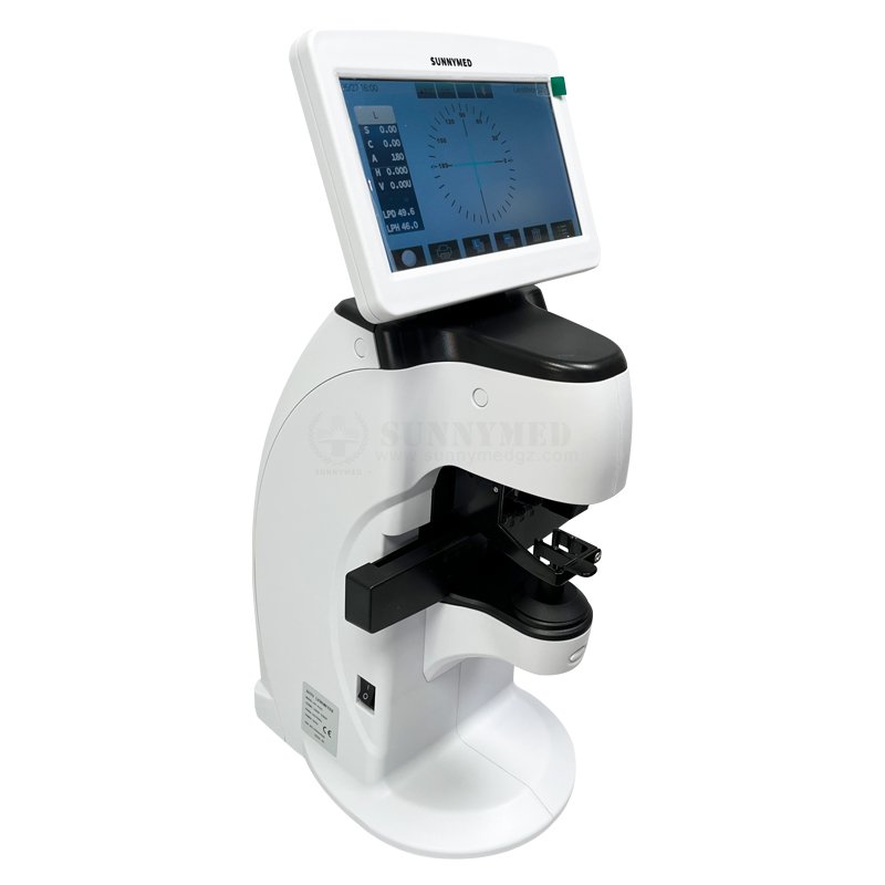 SY-V101 Optometry Equipment Automatic Focimeter Auto Lensmeter with LCD Touch Screen Portable Digital Lensmeter Auto Lens Meter