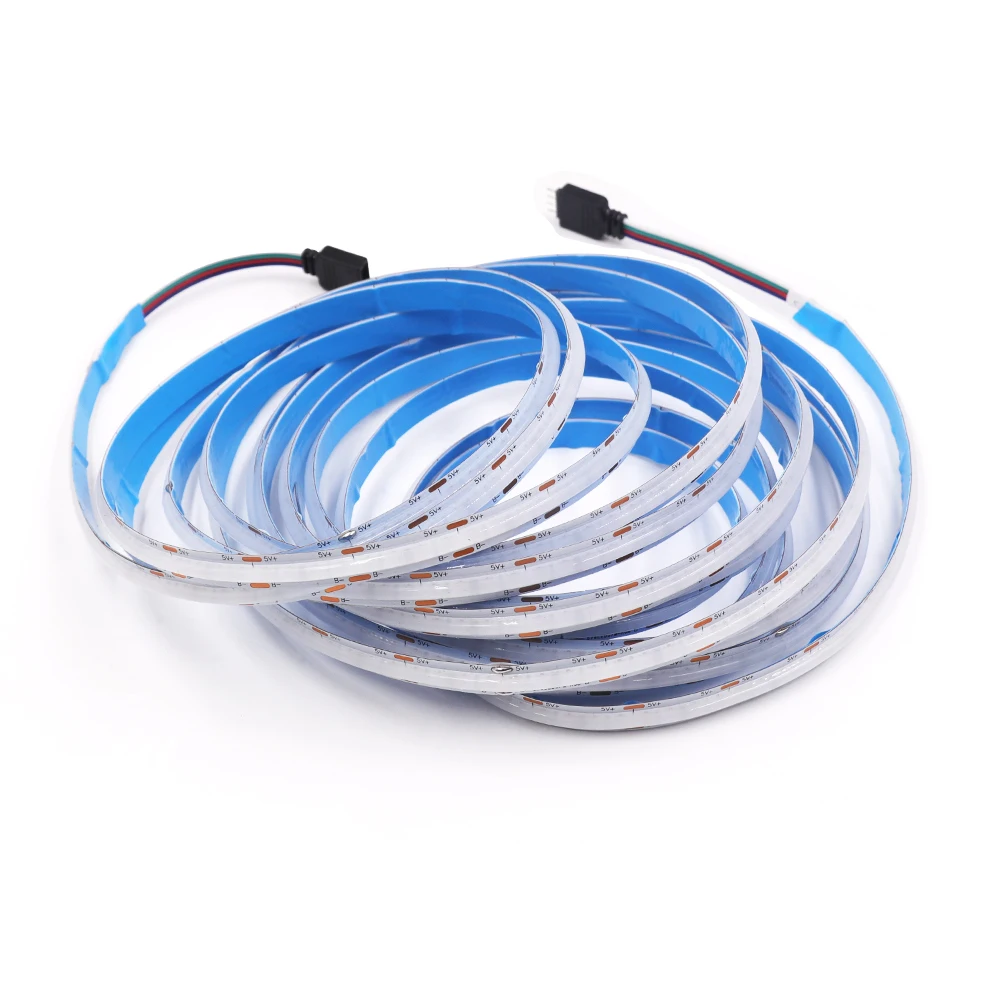 New Arrival DC 5V USB RGB COB LED Strip 576Leds/M Bluetooth APP Control TV BackLight for Home Decoration