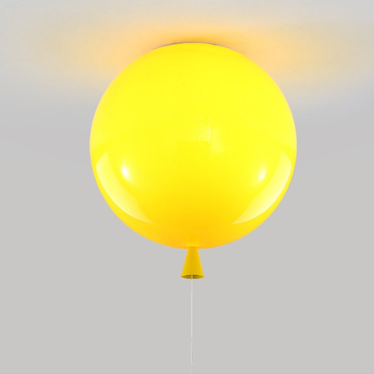 Children's Room Balloon Ceiling Light Colorful Eye protection LED E27 Bedroom Early Education Center Decoration Ceiling Light