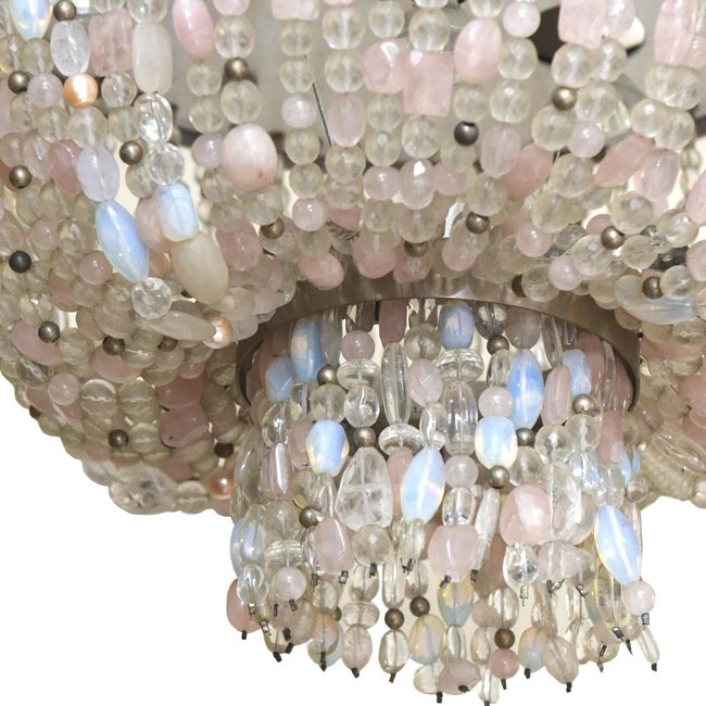Vintage Gold Chandelier Lighting Pendant Round Calcite Lighting Fixture Ceiling Light Classic Flush Mount Led Lamp Chandelier
