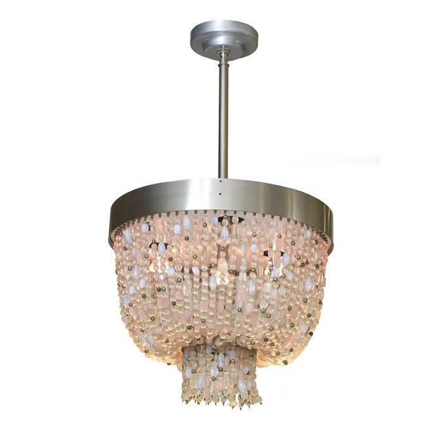 Vintage Gold Chandelier Lighting Pendant Round Calcite Lighting Fixture Ceiling Light Classic Flush Mount Led Lamp Chandelier