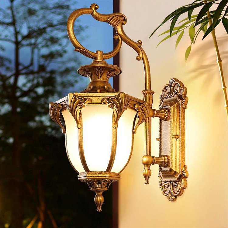 Garden Wall Light 1-Light Outdoor Indoor Wall Sconce Black Rectangular Frame and clear Glass Shade Decorative Wall Lamp