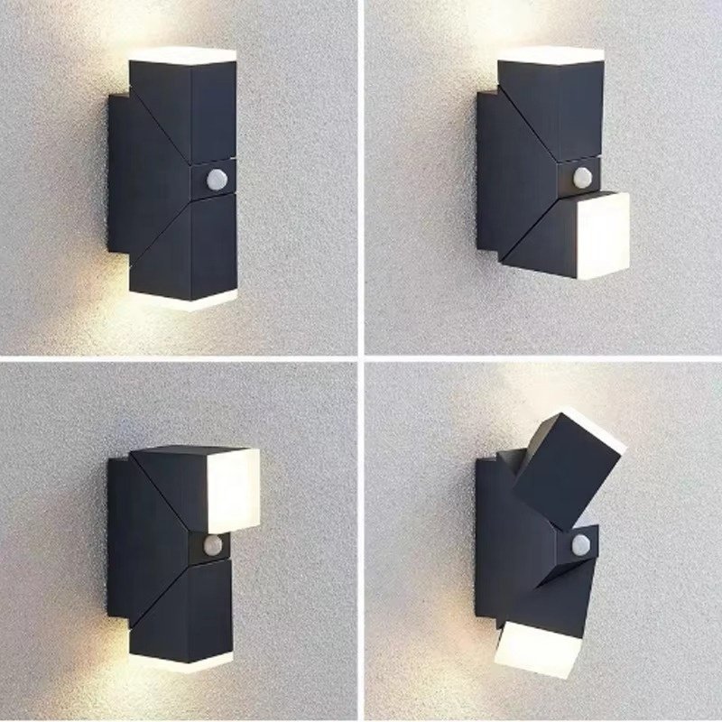 Modern 360 ° Rotatable Wall Lamp Outdoor Water Proof IP65 Corridor Light Outdoor Decorative Modern Led Wall Lamp Outdoor