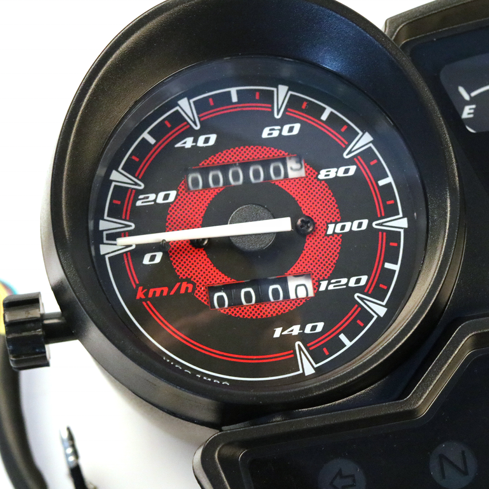 TERFU Motorcycle Tachometer Speedometer Odometer Meter Gauge Moto Tach Instrument for YAMAHA YBR125 JYM125