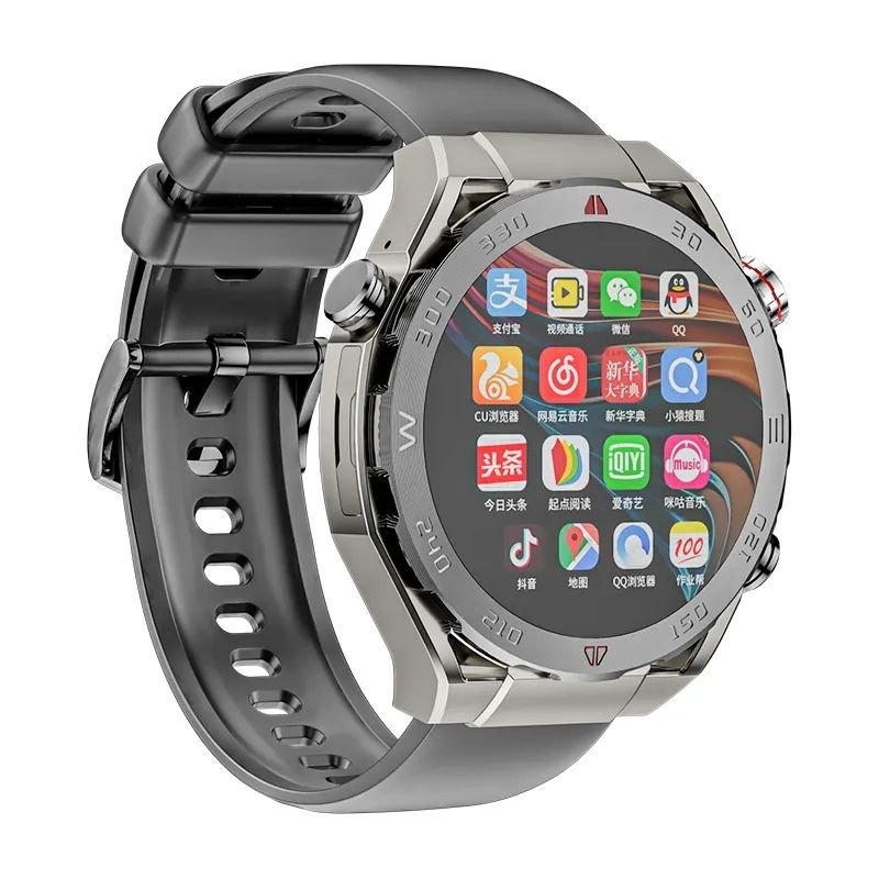 VP600 Android Smart Watch 4GB+64GB Memory With 800mAh Battery WIFI 4G 5G Sim Card Sport Relogio Amoled Mobile Phone Smartwatch