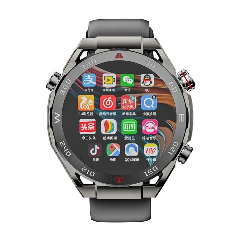 VP600 Android Smart Watch 4GB+64GB Memory With 800mAh Battery WIFI 4G 5G Sim Card Sport Relogio Amoled Mobile Phone Smartwatch