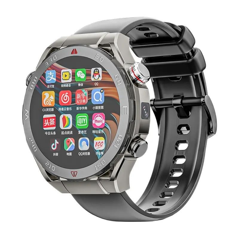 VP600 Android Smart Watch 4GB+64GB Memory With 800mAh Battery WIFI 4G 5G Sim Card Sport Relogio Amoled Mobile Phone Smartwatch