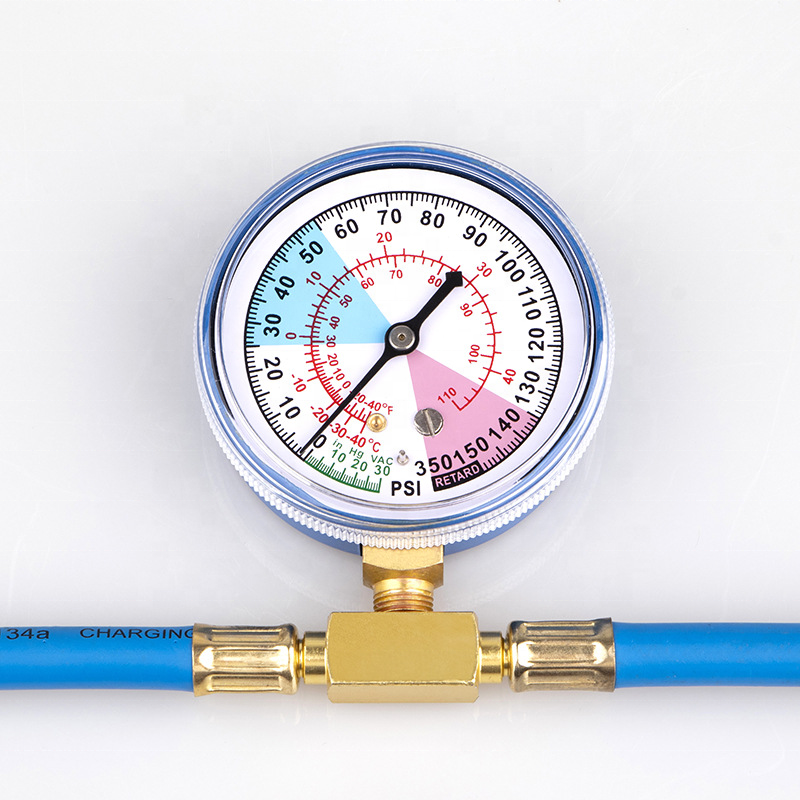 R134a Fast Fluoride Tool, Auto air Conditioner Fluoride Tube Refrigerant Meter Tube, Refrigerant Filling Tube