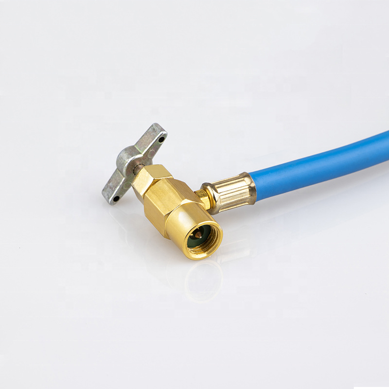 R134a Fast Fluoride Tool, Auto air Conditioner Fluoride Tube Refrigerant Meter Tube, Refrigerant Filling Tube