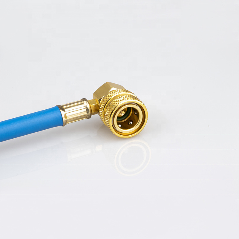 R134a Fast Fluoride Tool, Auto air Conditioner Fluoride Tube Refrigerant Meter Tube, Refrigerant Filling Tube