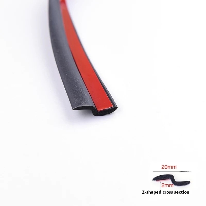 Various Sized EPDM Rubber Sound Insulation Sealing Strip D P L B Z Type Cutting Automotive Door Weatherstripping for Car Auto