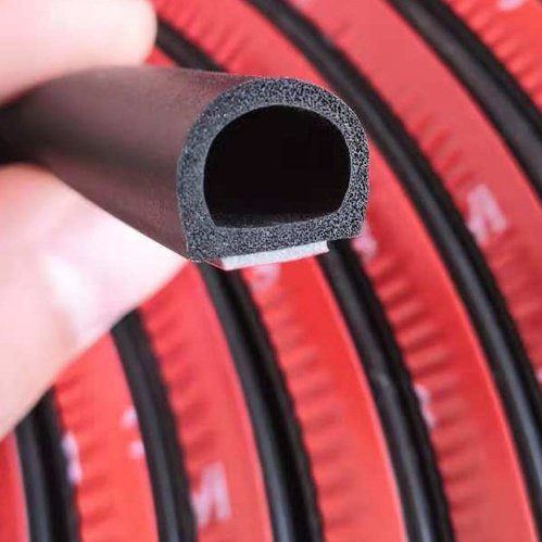 Various Sized EPDM Rubber Sound Insulation Sealing Strip D P L B Z Type Cutting Automotive Door Weatherstripping for Car Auto