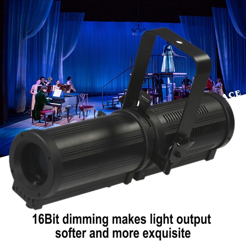 Igracelite 9-25 Degree Mini Zoom Profile Spot Light WW/CW/RGBW LED Leko Light