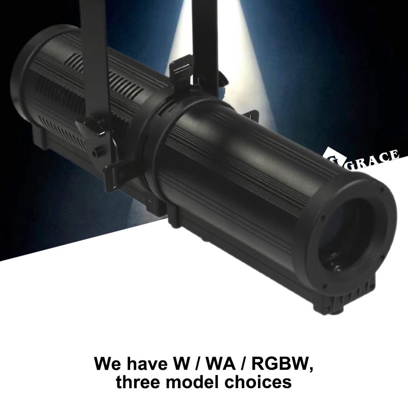 Igracelite 9-25 Degree Mini Zoom Profile Spot Light WW/CW/RGBW LED Leko Light