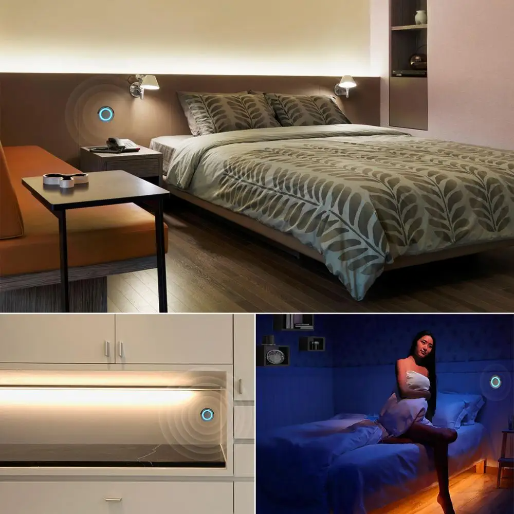 Stepless Dimmable Touch Sensor Switch DC 5V 12V-24V Sensor Touch Detector Dimmer Switch for LED Strip Light