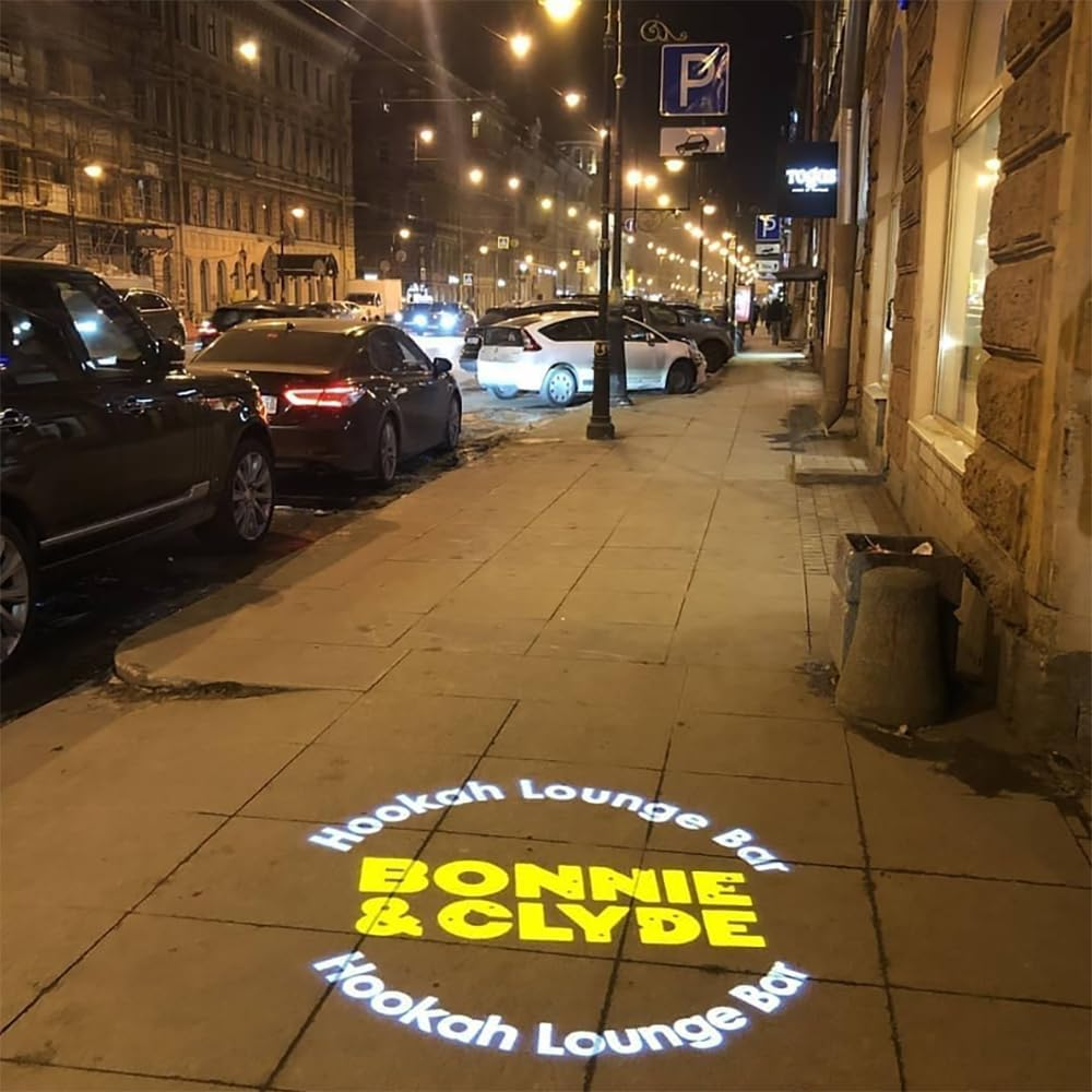 Global Custom 90w HD IP67 Waterproof Outdoor Door Projection Iamp Led Advertising Light Logo Gobo Projector