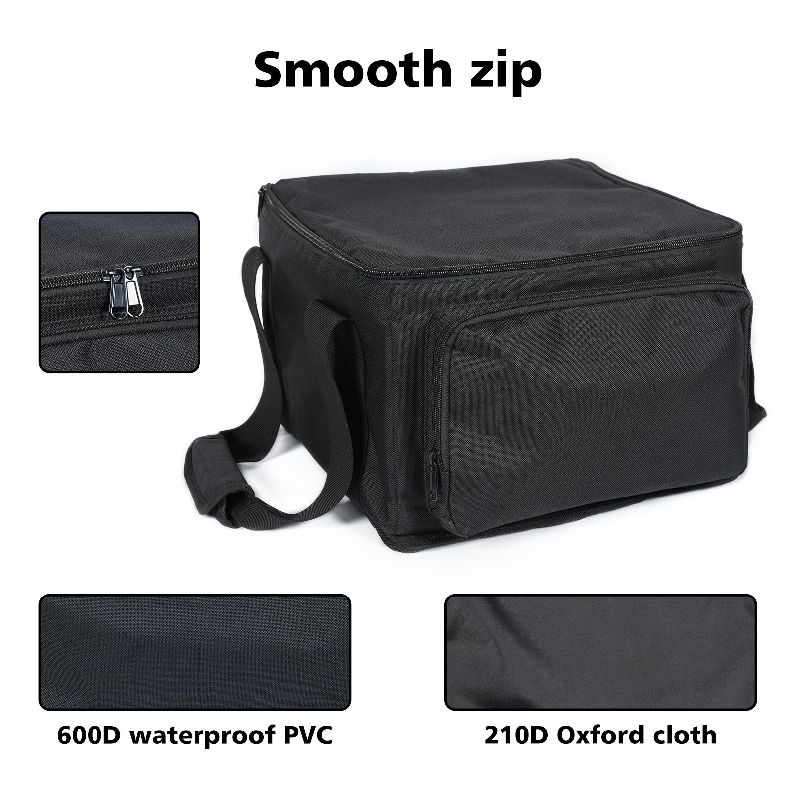 Travel Bag Soft Case for 4 Pcs Led Battery Wifi Wireless Uplights 4in1 Par Bag