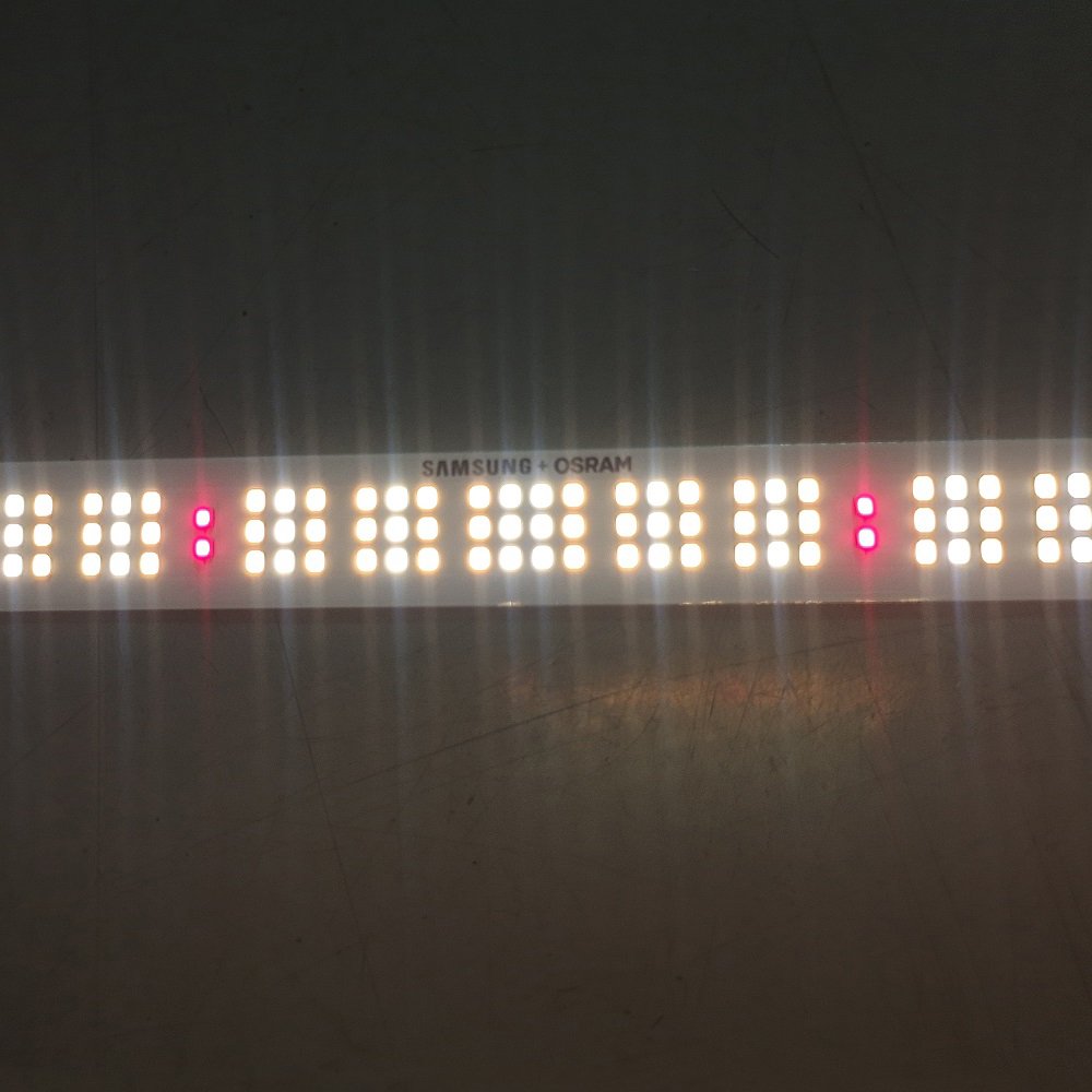 240W 320W 480W 650W 800W 1000W Samsung Full Spectrum LM281B Pro Grow Bar Strip Grow Led PCB