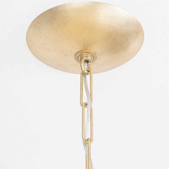 Good Quality Nordic Large Vintage Gold Leaf Bedroom Living Room Ceiling Lighting Fixture Chandelier Pendant Lights