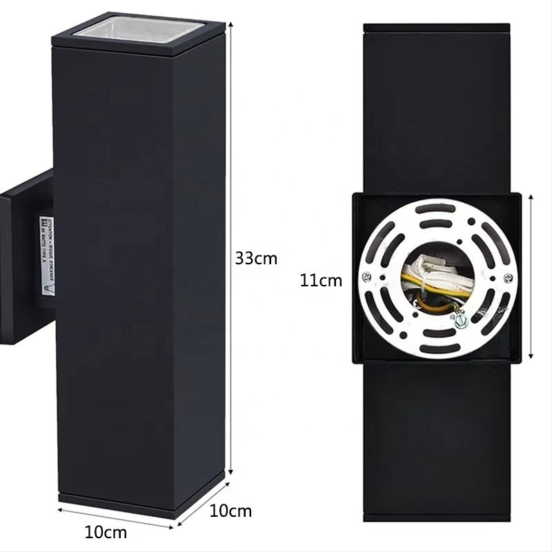 Factory Wholesale Modern Creative Retro Outdoor Wall Lamps for Home Black/grey Outdoor Wall Lamps