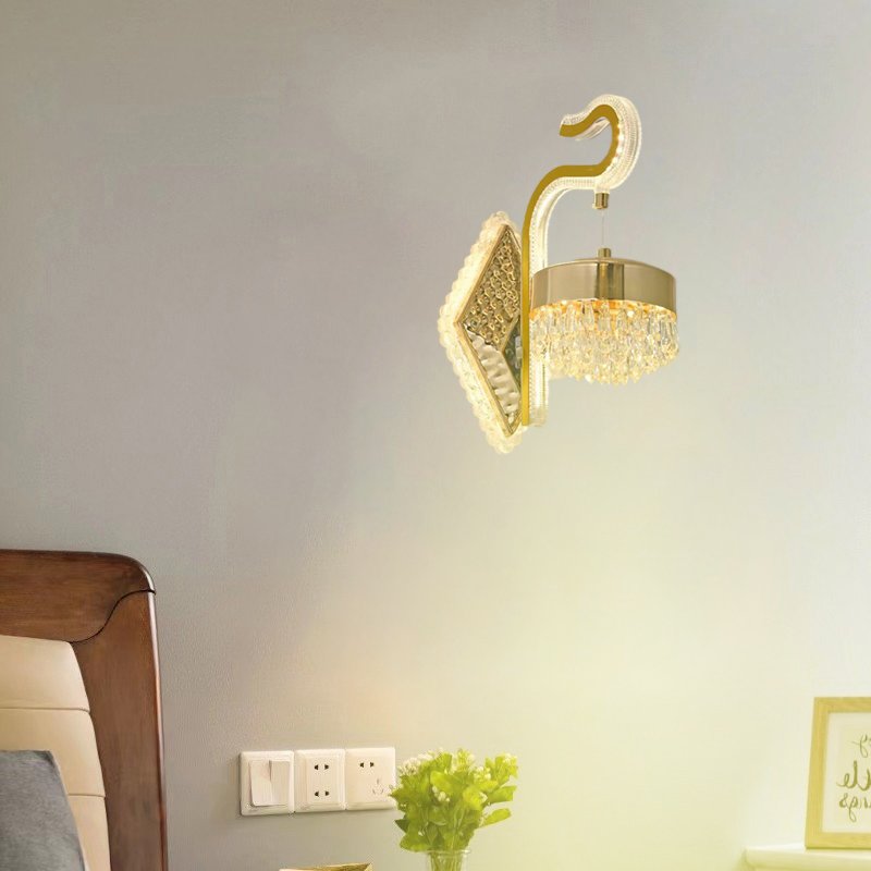 Wholesale Art Wall Lamps Decor Interior Nordic Luxury Decorative Bedroom Light Bedside Wall Lamp for Home Living Room Paintings