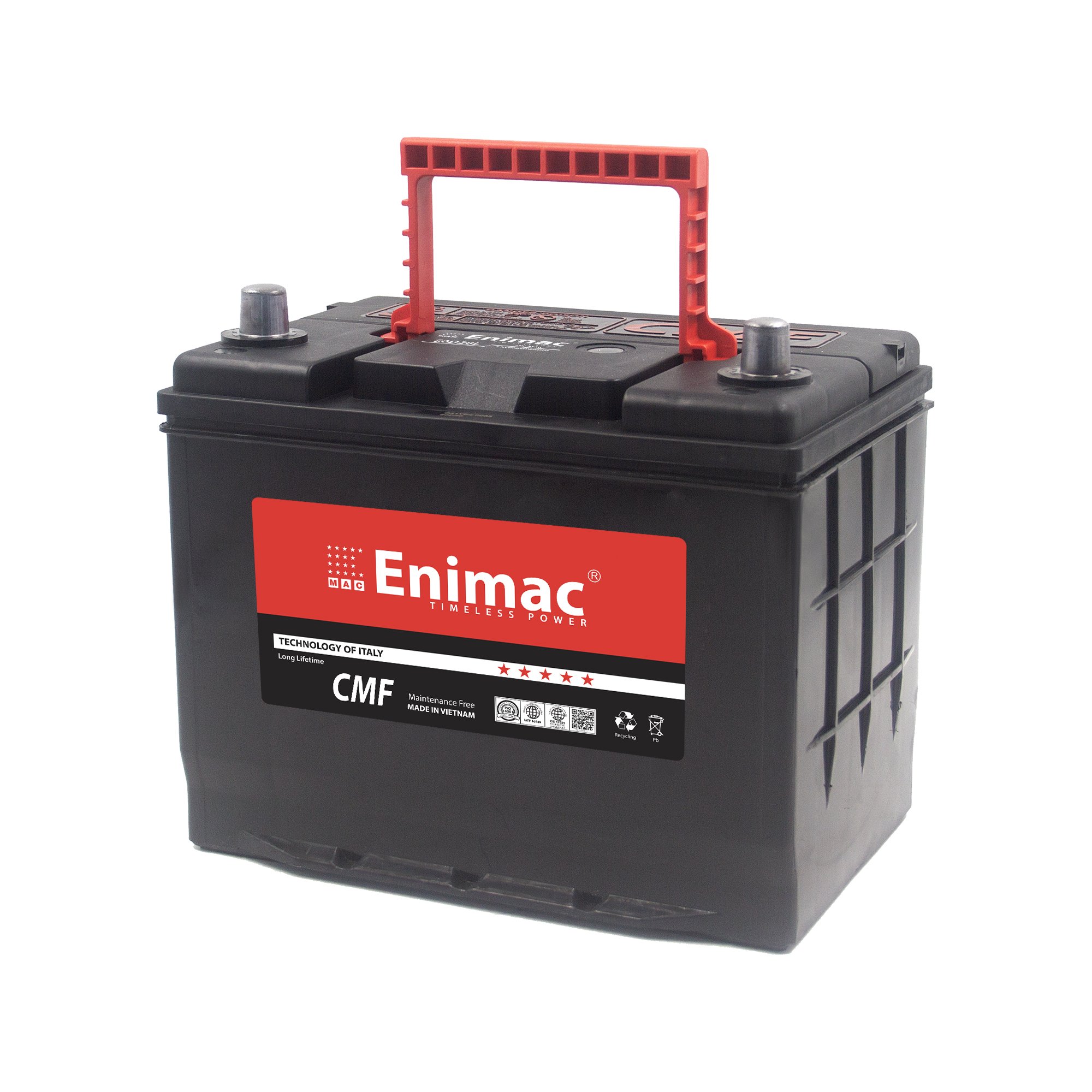 Vietnamese-made 50D26 R/L 12V 50AH Automotive Battery for Nissan Toyota Camry Lexus Ford-JIS Standard with Long Lifetime