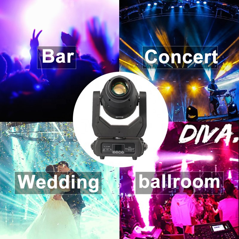 Grace Zoom Spot Beam 3in1 LED Moving Head 250W Stage Lights