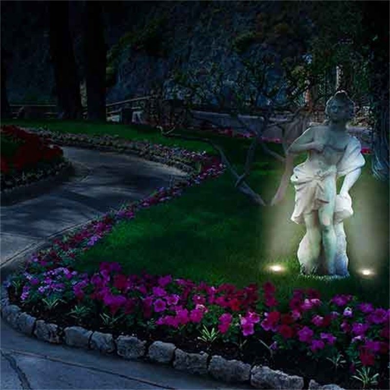 12W Recessed Buried Light In-Ground Well Lights Outdoor IP67 Waterproof Led Tree Spotlight Garden Landscape Underground Lamp