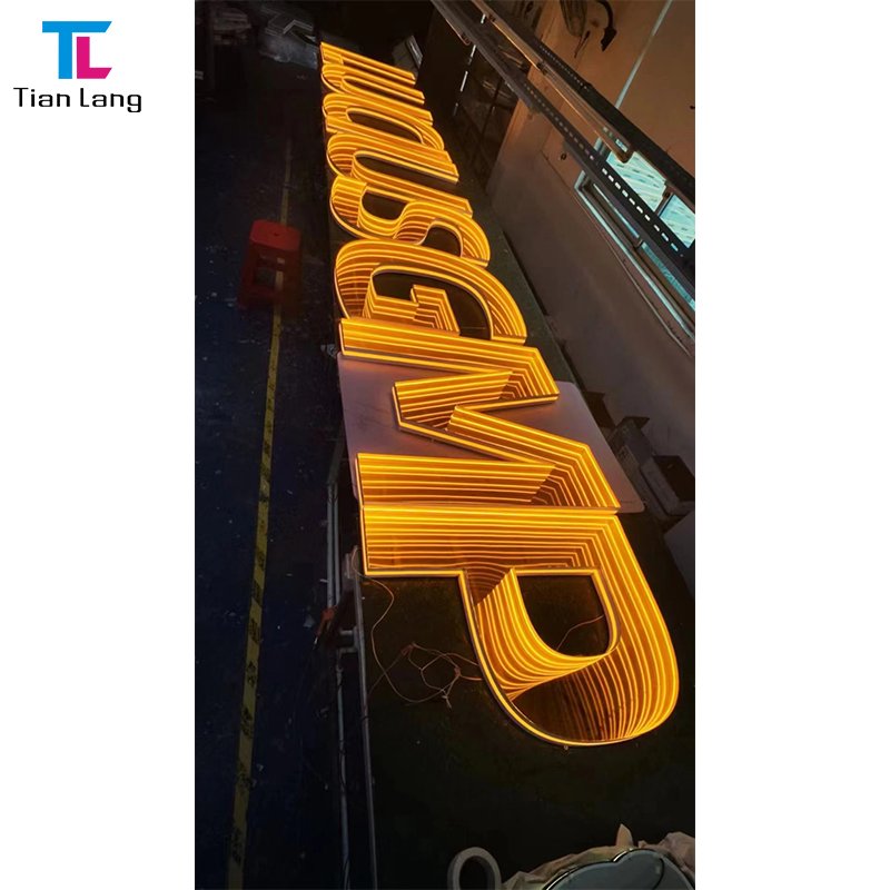 Infinity Light Led Tunnel Mirror Infinity Mirror Led Letter Sign Track Letter Sign Led Open Sign