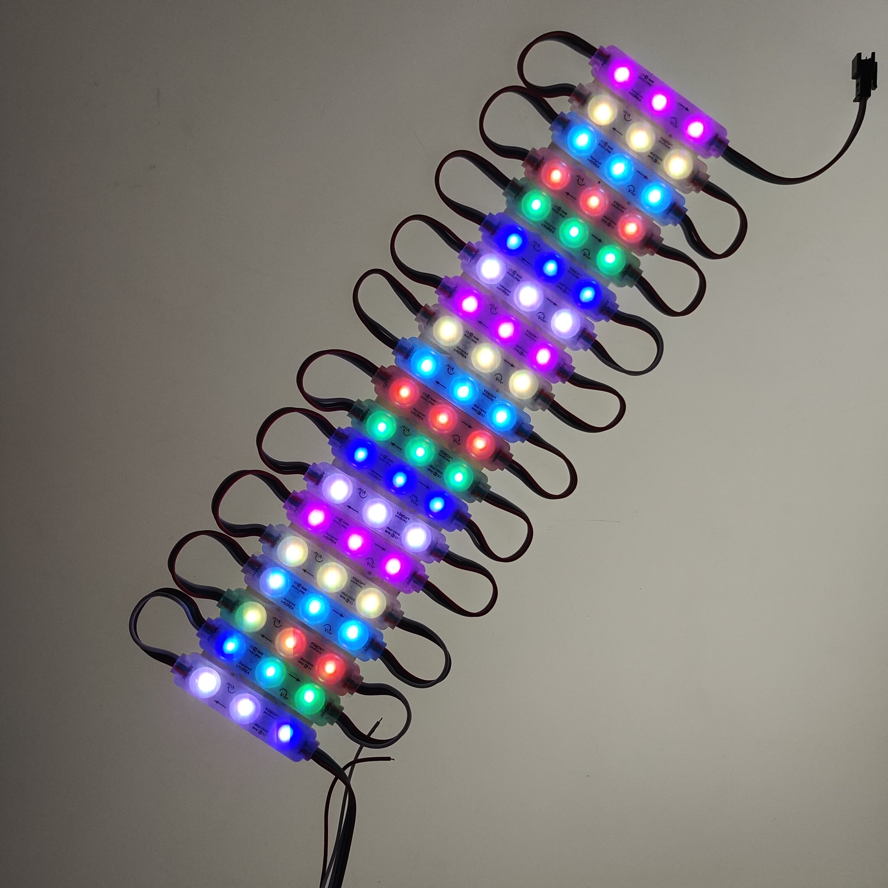 Factory Wholesale 12V 2835 3leds Full Color Lend Module for Advertising Light Box