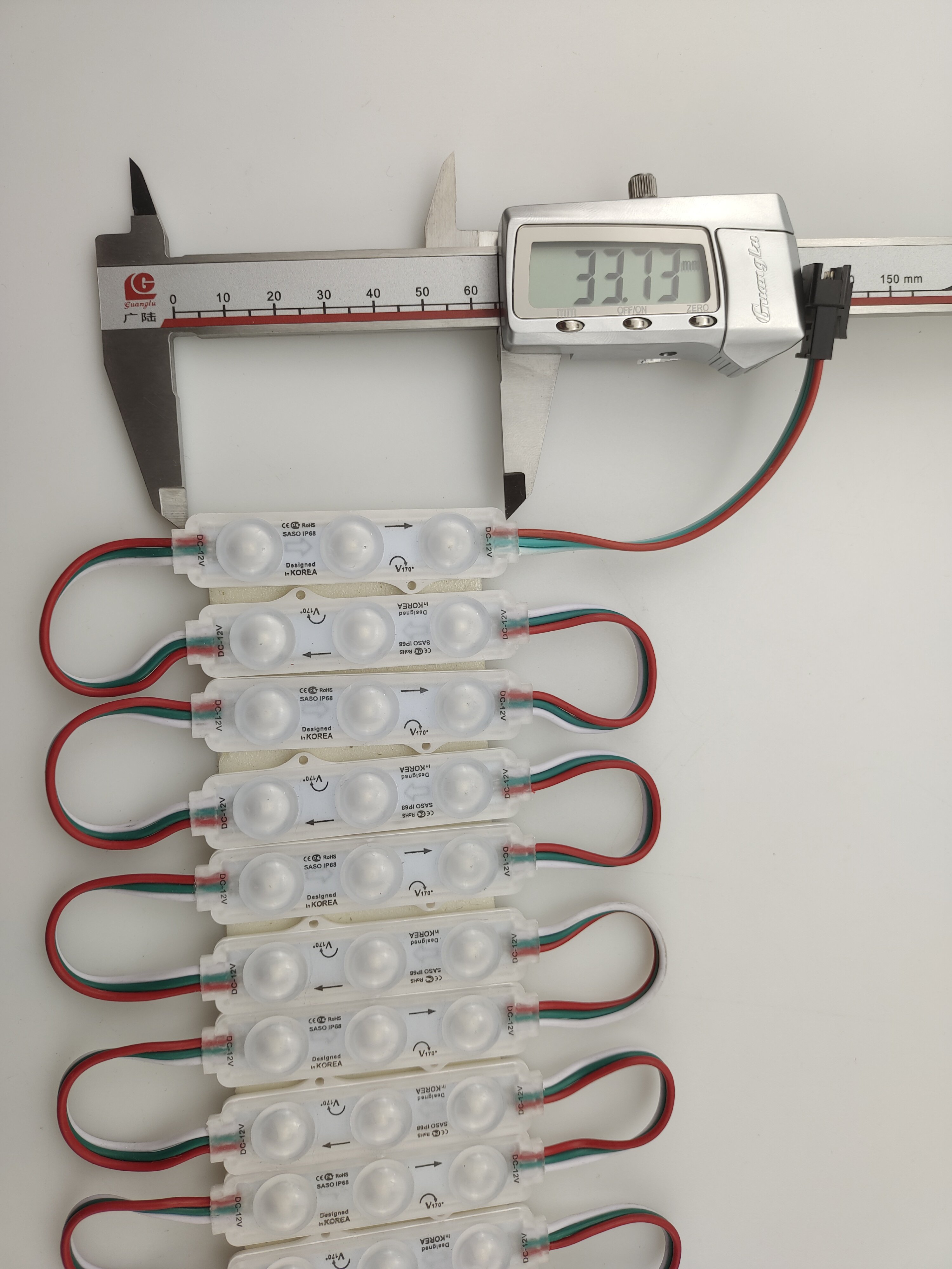 Factory Wholesale 12V 2835 3leds Full Color Lend Module for Advertising Light Box
