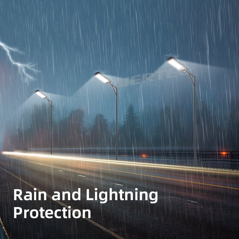 Outdoor Lighting Waterproof Ip66 50w 100w 150w 200w 250w All in One Integrated Solar Led Street Light