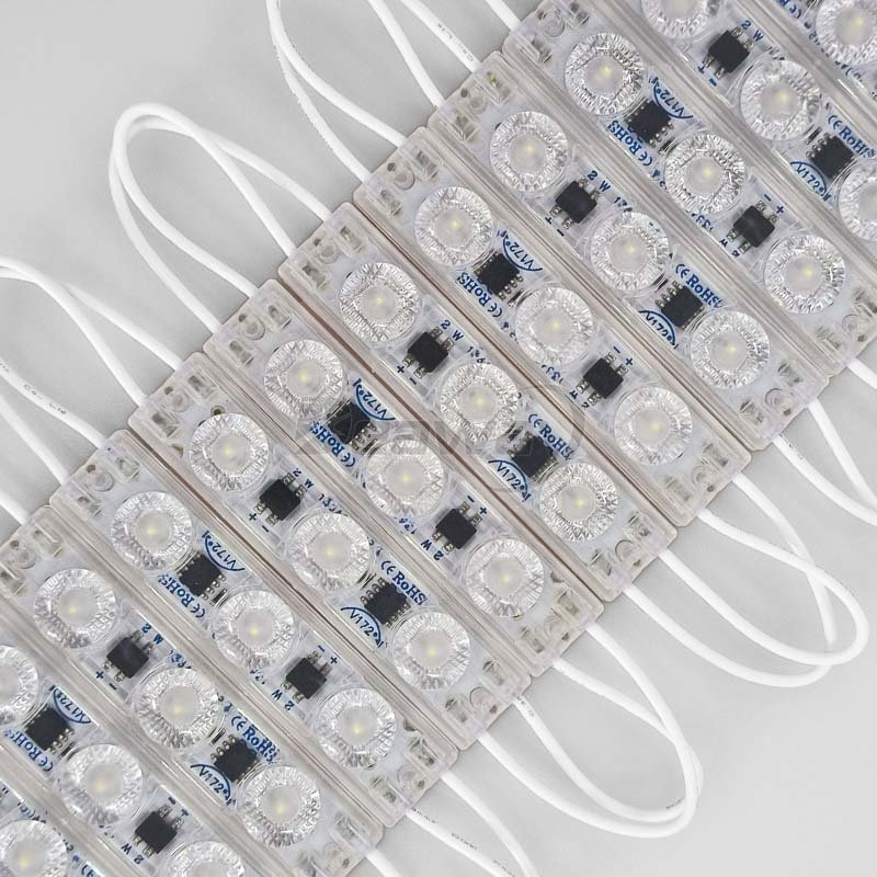 High Brightness Ac110V LED Diffuse Reflection Module 3030 Waterproof IP65 110V LED Module for Advertising Lightbox