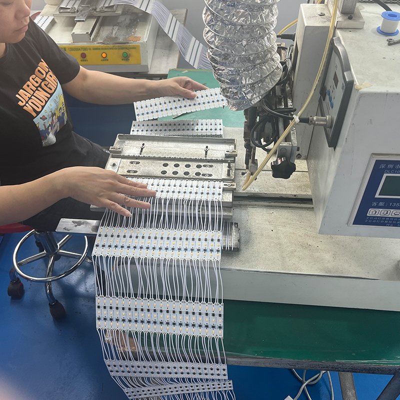 High Brightness Ac110V LED Diffuse Reflection Module 3030 Waterproof IP65 110V LED Module for Advertising Lightbox