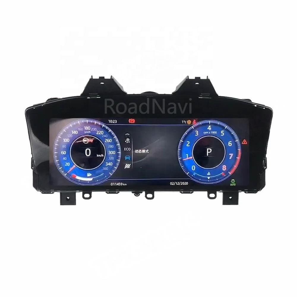 Car Auto Meter Speedometer Panel Digital Dashboard Instrument Cluster for Jaguar XE XF XFL 2016-2019