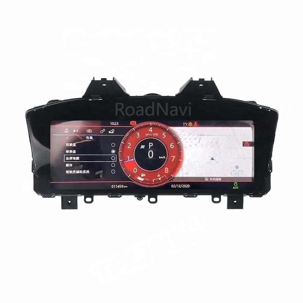 Car Auto Meter Speedometer Panel Digital Dashboard Instrument Cluster for Jaguar XE XF XFL 2016-2019