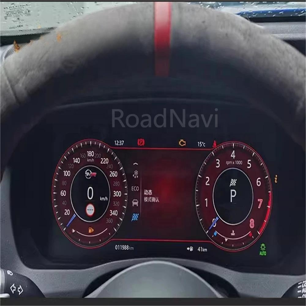 Car Auto Meter Speedometer Panel Digital Dashboard Instrument Cluster for Jaguar XE XF XFL 2016-2019