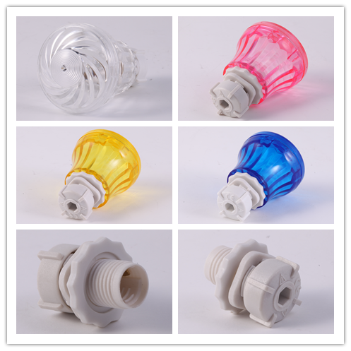 E14 Plastic Lamp Housing Replacement Dome Light Covers Mushroom Lamp Housing
