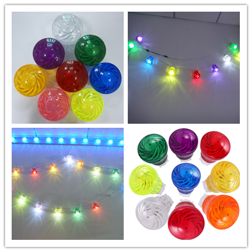 E14 Plastic Lamp Housing Replacement Dome Light Covers Mushroom Lamp Housing