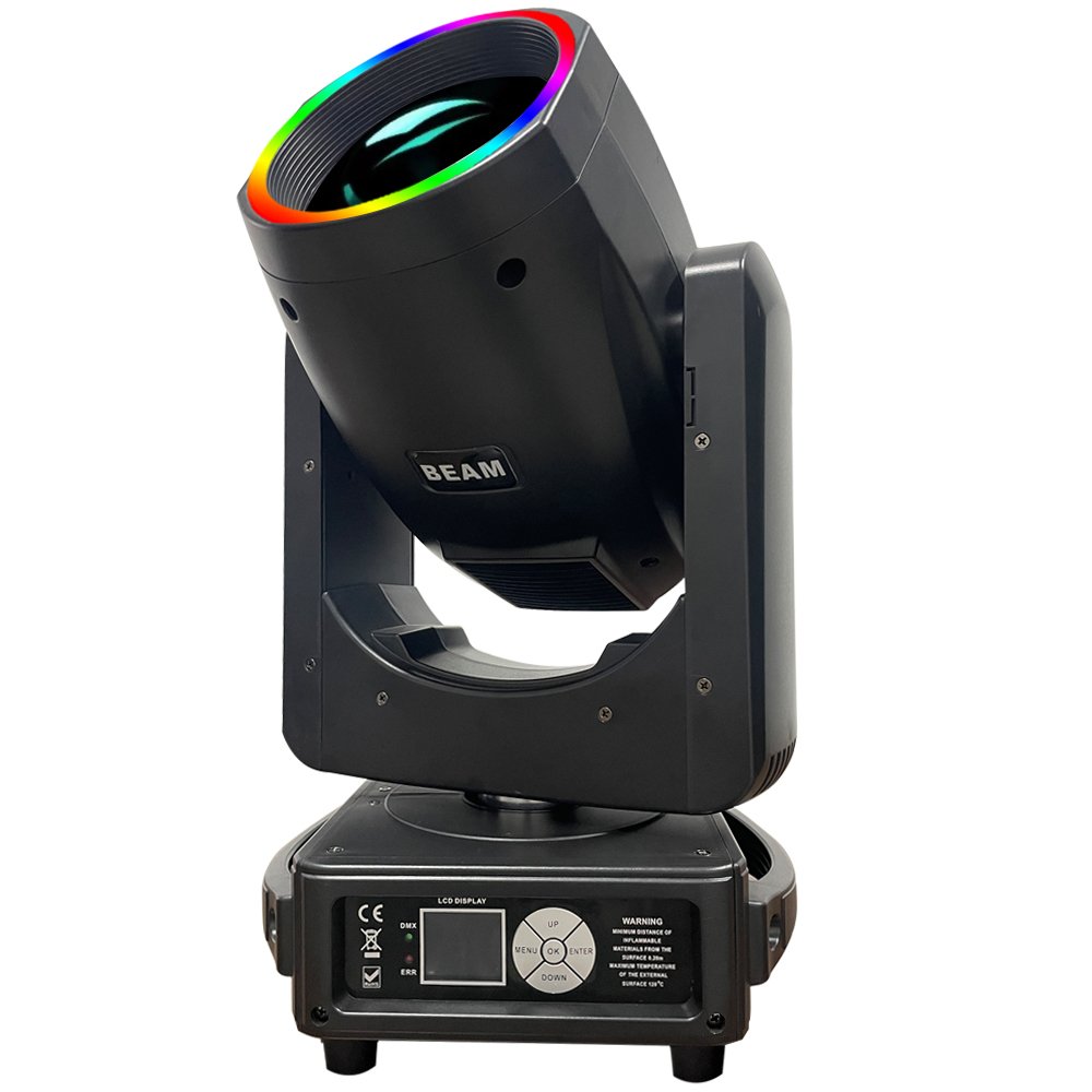 Update 295 Beam Moving Head Light With RGB Led Circle DJ Stage Lighting Disco Party Wedding Lamp