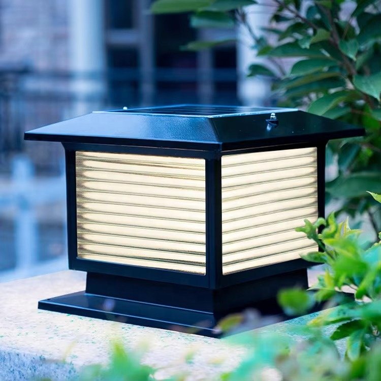 High Quality Stainless Steel Solar Garden Lights, Fence Post Lights, Solar Outdoor Gate Post Lights
