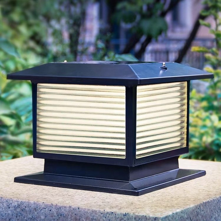 High Quality Stainless Steel Solar Garden Lights, Fence Post Lights, Solar Outdoor Gate Post Lights